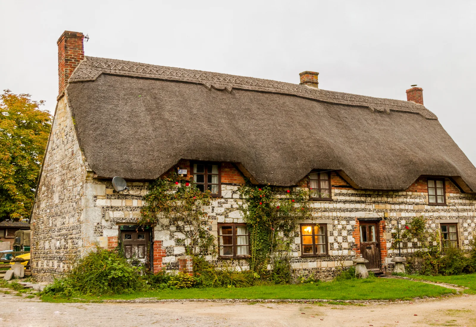 Historic thatched cottage